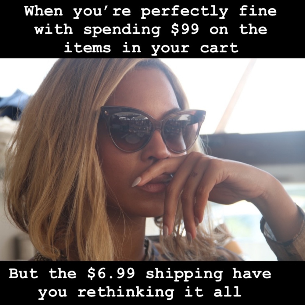 Solution: Free shipping